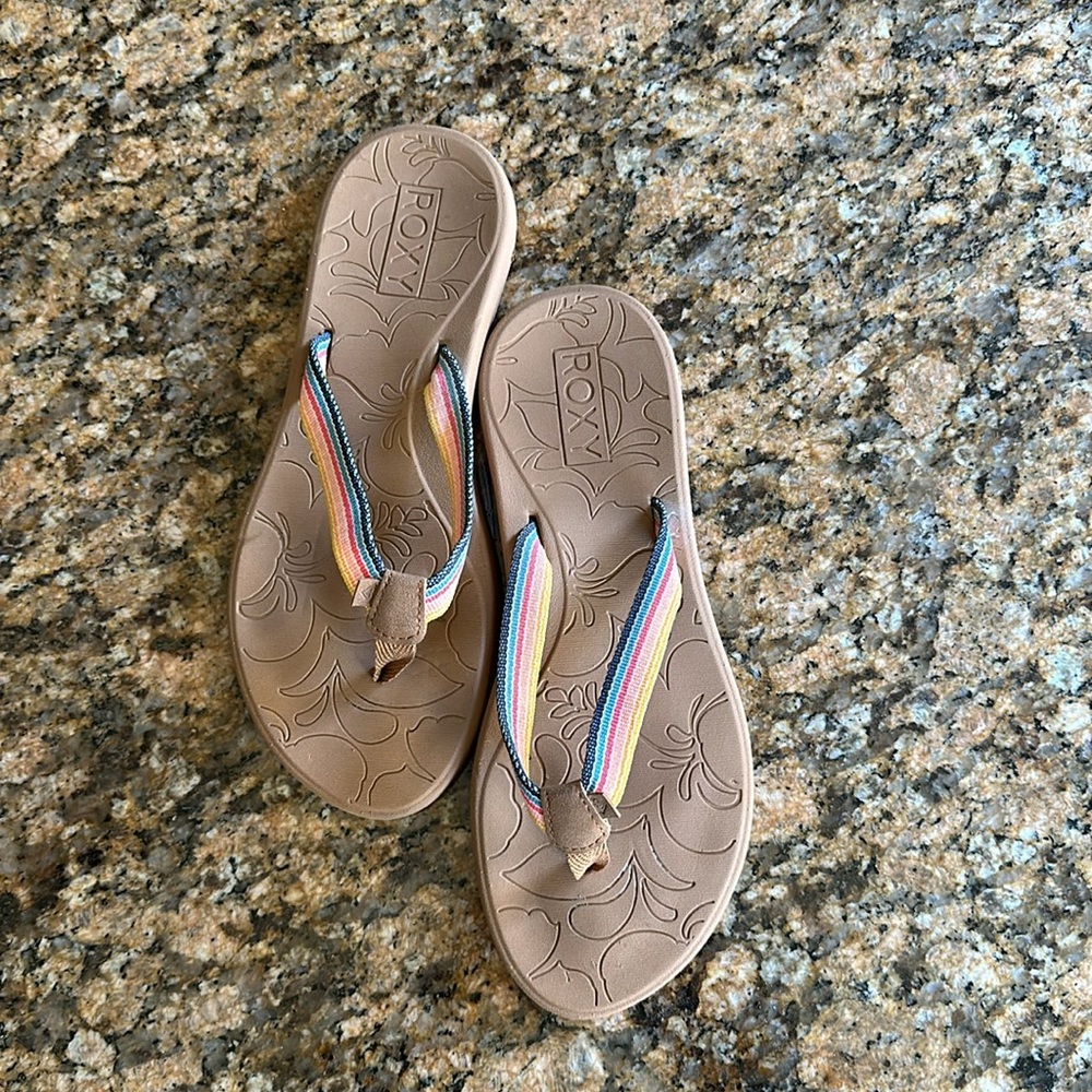 Roxy flip flops - Picture 2 of 4